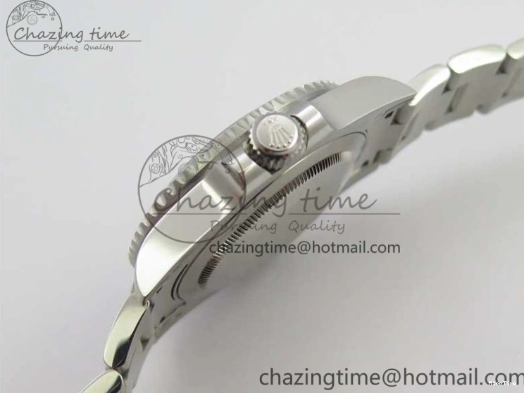 MiroTime 0417 Breathable GMT Master II 116719 BLRO Real Ceramic 904L SS GMF 1:1 Best Edition Black Dial on Bracelet A3186 (Correct Hand Stack) 3243